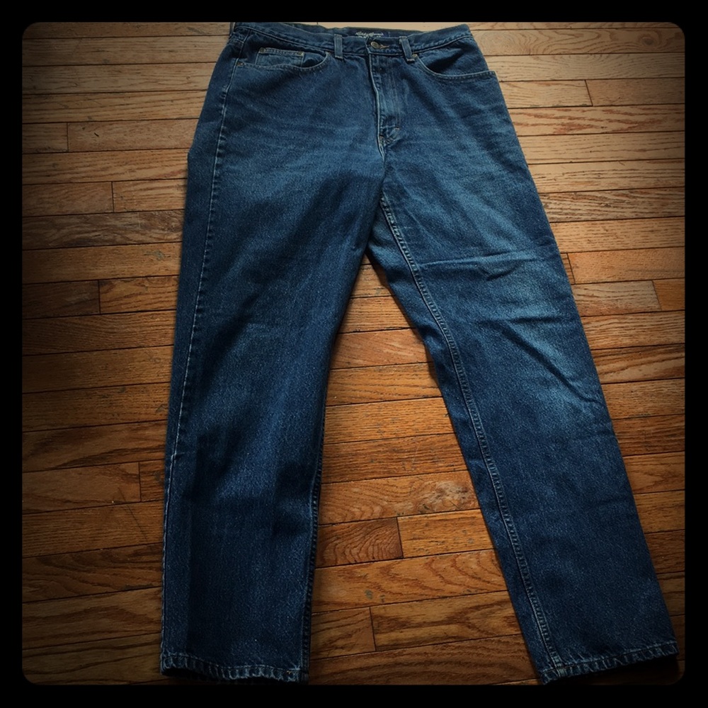 Eddie Bauer women’s denim jeans classic fit 33x34